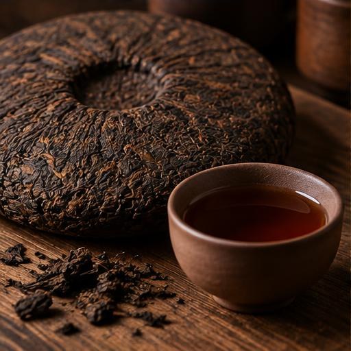 Moon Market Pu-erh loose leaf tea
